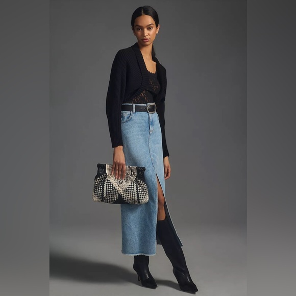 Cocoon Shrug in Black by 525 AMERICA - Picture 3 of 8